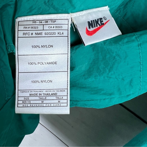Vintage 1990s Nike Reversible Pullover Windbreaker Medium - Picture 7 of 7